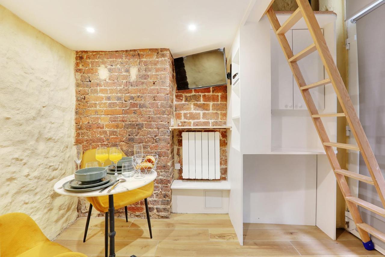Апартаменты Cosy Studio In Montorgueil Париж Экстерьер фото